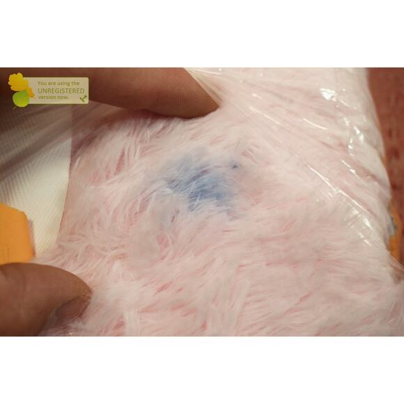 Makers Collective Teen Tie Dye Faux Fur 50x60"Throw Blanket (stain)* - Picture 3 of 6